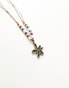 Фото #4 товара Classics 77 beaded flower pendant cord necklace in brown