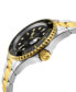 ფოტო #2 პროდუქტის Men's Swiss Automatic Liguria Two-Tone Stainless Steel Watch 42mm