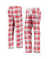 ფოტო #2 პროდუქტის Women's Red and Navy Washington Nationals Accolade Flannel Pants