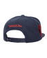 Фото #2 товара Men's Navy Boston Red Sox Cooperstown Collection Eclipse Snapback Hat