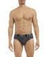 Фото #2 товара Men's Micro Sport No Show Performance Ready Brief, Pack of 3