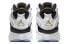 Фото #6 товара Jordan Air Jordan 6 Rings 高帮 复古篮球鞋 男款 黑白 / Кроссовки Jordan Air Jordan CW6993-100