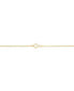 ფოტო #2 პროდუქტის Children's Valentino Link 13" Chain Necklace in 14k Gold