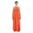 Фото #1 товара SUPERDRY Lace Halter Beach Sleveless Long Dress