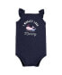 Фото #3 товара Baby Girls Cotton Sleeveless Bodysuits, Whaley Cute