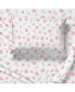 Фото #1 товара Комплект постельного белья Saturday Park с цветочным вырезом, 100% органический хлопок, для односпальной кровати
