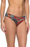 Roxy Women's 175776 Printed Softly Love Reversible 70s Bikini Bottom Size S