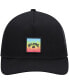 Фото #3 товара Головной убор Billabong мужской черный логотип Stacked Trucker Snapback