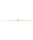 ფოტო #5 პროდუქტის Solid Glitter Rope Chain in 14K Yellow Gold, 24"