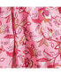 ფოტო #4 პროდუქტის Women's Paisley Floral Print Back Tie Mini Beach Dress