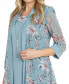 Фото #5 товара Women's Two-Piece Ity Floral-Print Jacket Dress