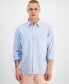 Фото #1 товара Рубашка мужская Sun + Stone Bruno Oversized Button-Front Long Sleeve, созданная для Macy's