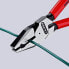 Knipex Kraft-Kombizange schwarz atramentiert, mit Kunststoff überzogen 180 mm (SB-Karte/Blister) 02 01 180 SB