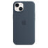 Фото #1 товара Apple iPhone 14 Silikon Case mit MagSafe"Sturmblau iPhone 14