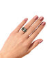 ფოტო #2 პროდუქტის Women's 14K Gold Plated Ring in Sterling Silver