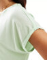 Фото #3 товара Vero Moda round neck t-shirt in pastel green