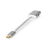 Nedis CCTB64480AL02 - 0.2 m - USB Type-C - DisplayPort - Male - Female - Straight