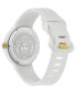 Women's Swiss Medusa Pop White Silicone Strap Watch 39mm