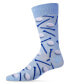 Фото #1 товара Men's Golf Ball and T-shirt Rayon from Bamboo Blend Novelty Crew Socks