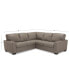 Фото #18 товара Ennia 2-Pc. Leather Sectional Sofa, Created for Macy's