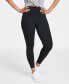 ფოტო #1 პროდუქტის Women's Solid 7/8 Compression Leggings, Created for Macy's