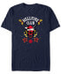 ფოტო #1 პროდუქტის Men's Stranger Things A Hellfire Holiday Short Sleeves T-shirt