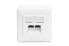 Фото #10 товара DIGITUS CAT 5e, Class D, wall outlet, shielded, surface mount