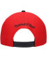 Фото #4 товара Men's x Lids Red, Black New Jersey Nets Hardwood Classics Reload 3.0 Snapback Hat