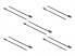 Фото #2 товара Delock 18952 - Parallel entry cable tie - Polyamide - Black - -40 - 85 °C - 30 cm - 7.6 mm