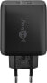 Фото #4 товара Goobay Dual USB-Schnellladegerät schwarz3A USB-C PD 45W USB-A max.12W