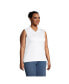 ფოტო #3 პროდუქტის Plus Size Sleeveless Supima Cotton Polo Shirt