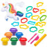 Фото #1 товара PLAYGO Kit 6 Plasticine Jars With Unicorn Mold And Accessories