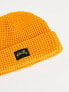 Stan Ray patch beanie in orange