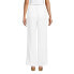 Women's High Rise Wide Leg Linen Pleated Pants