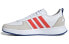 Кроссовки мужские Adidas Court80s бело-красные 42⅔ - фото #1