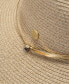 Фото #6 товара Oversized Brim Metallic Panama