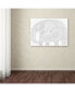 Фото #3 товара Miguel Balbas 'Big Elephant 1' Canvas Art - 24" x 18" x 2"