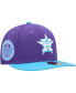 ფოტო #2 პროდუქტის Men's Purple Houston Astros Vice 59FIFTY Fitted Hat