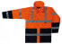 Фото #2 товара Бета Рабочая куртка Vizwell High Visibility (Оранжевый/Темно-синий) Дождь - Размер XXL
