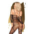 Under Arrest Bodystocking Black