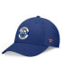 Фото #1 товара Men's Blue Edmonton Oilers Authentic Pro Training Camp Flex Hat