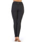 ფოტო #2 პროდუქტის High Waist Full Length Pocket Compression Leggings