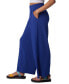 Фото #4 товара Women's Solid Anytime Wide-Leg Pull-On Pants
