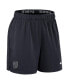 Фото #3 товара Women's Navy Washington Nationals Authentic Collection Knit Shorts