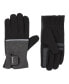 Men's Reflective Tech Stretch and Fleece Water Repellent Gloves with Touchscreen Technology