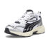 Фото #2 товара Puma Morphic Retro Lace Up Mens Silver, White Sneakers Casual Shoes 39592002