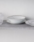 Regina Platinum Set of 4 Soup Bowls, Service For 4