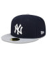 ფოტო #3 პროდუქტის Men's Navy New York Yankees Big League Chew Team 59FIFTY Fitted Hat