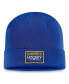 Фото #1 товара Men's Royal Buffalo Sabres Authentic Pro Cuffed Knit Hat