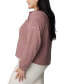 Фото #5 товара Plus Size Trek™ Collared Long-Sleeve Top, Created for Macy's